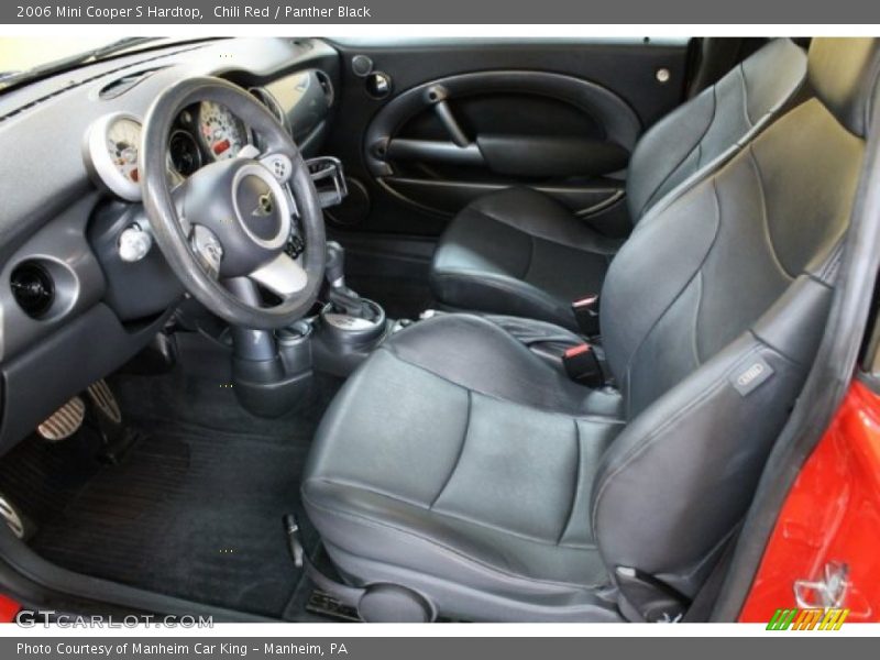 Chili Red / Panther Black 2006 Mini Cooper S Hardtop
