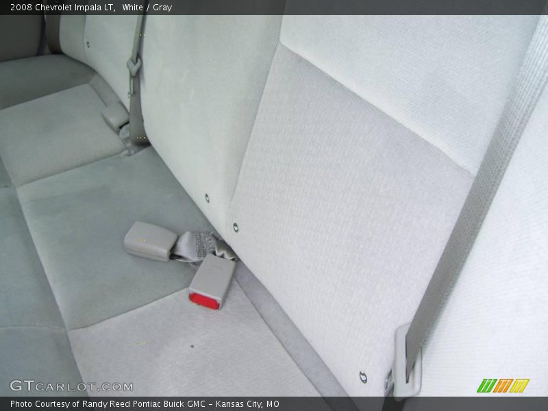 White / Gray 2008 Chevrolet Impala LT