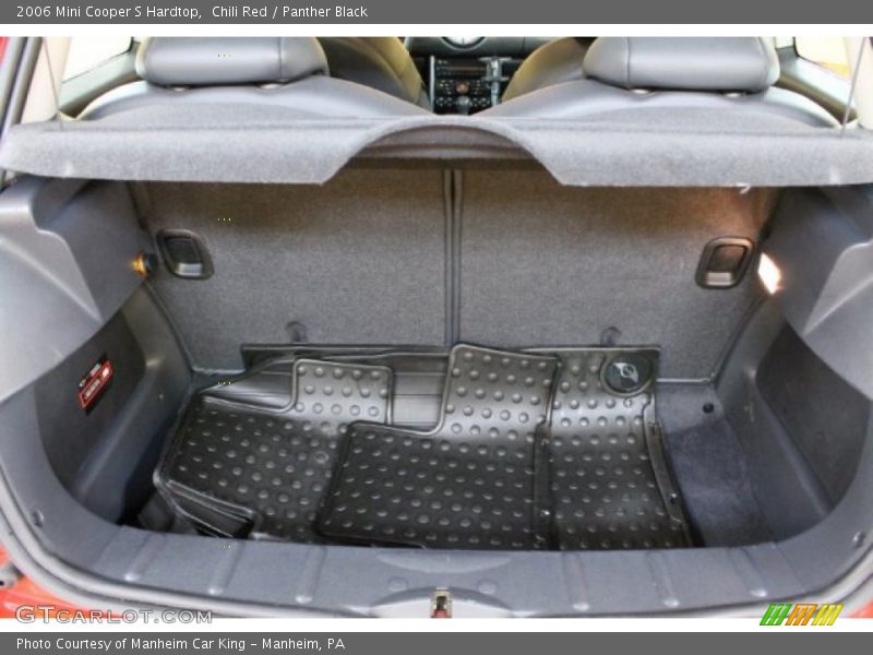 Chili Red / Panther Black 2006 Mini Cooper S Hardtop