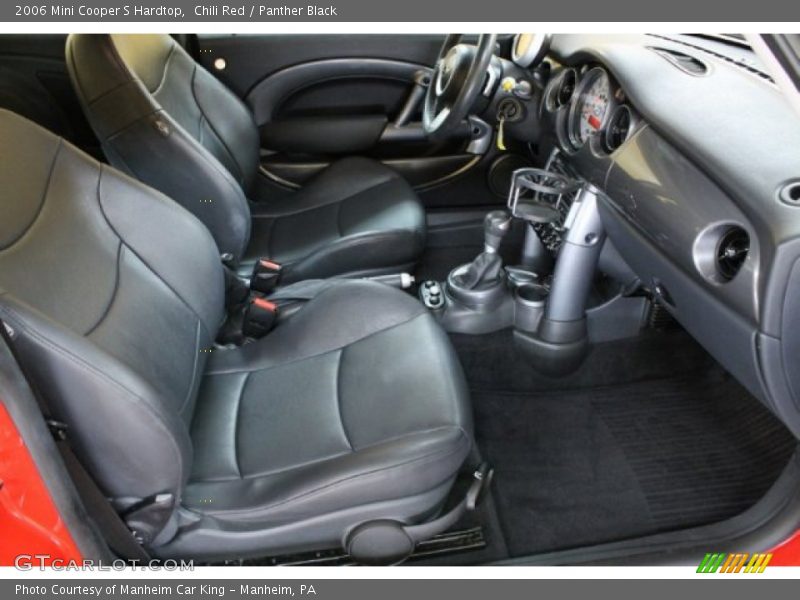Chili Red / Panther Black 2006 Mini Cooper S Hardtop