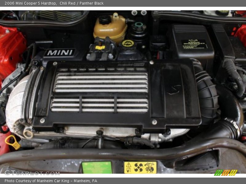 Chili Red / Panther Black 2006 Mini Cooper S Hardtop