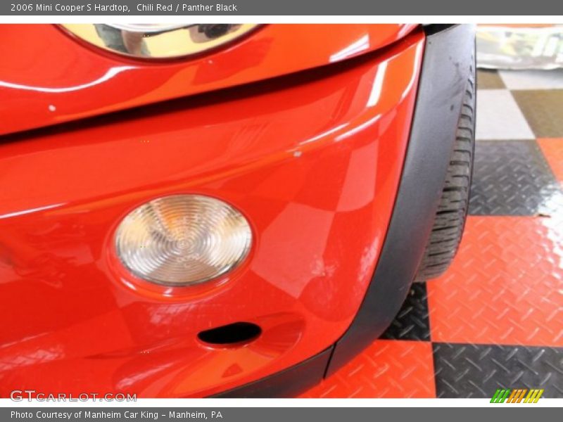 Chili Red / Panther Black 2006 Mini Cooper S Hardtop