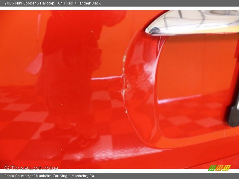 Chili Red / Panther Black 2006 Mini Cooper S Hardtop