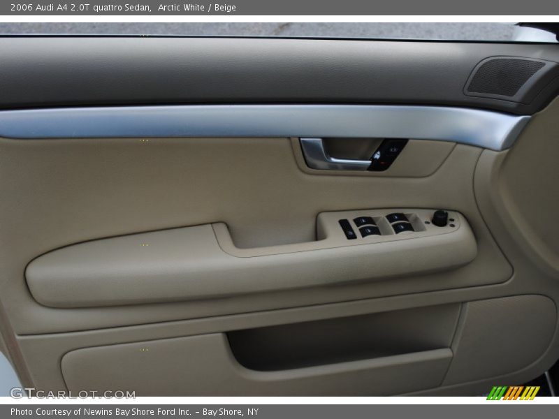 Arctic White / Beige 2006 Audi A4 2.0T quattro Sedan