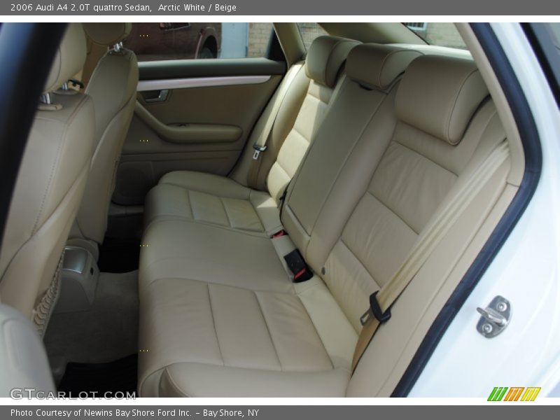 Arctic White / Beige 2006 Audi A4 2.0T quattro Sedan