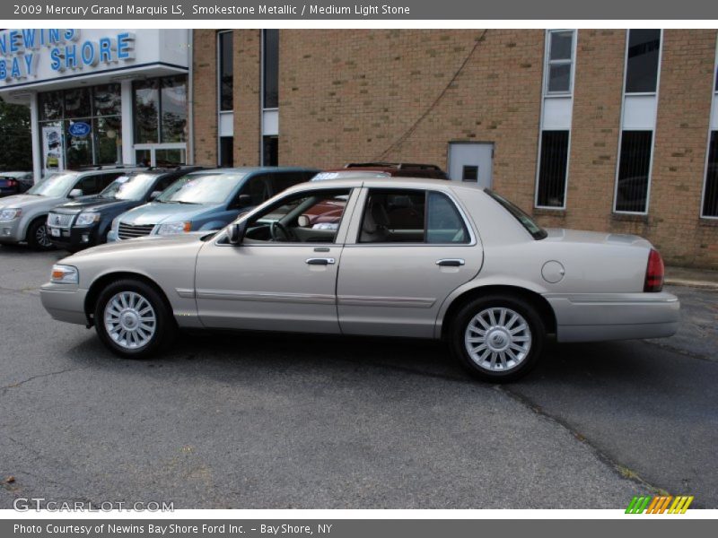 Smokestone Metallic / Medium Light Stone 2009 Mercury Grand Marquis LS