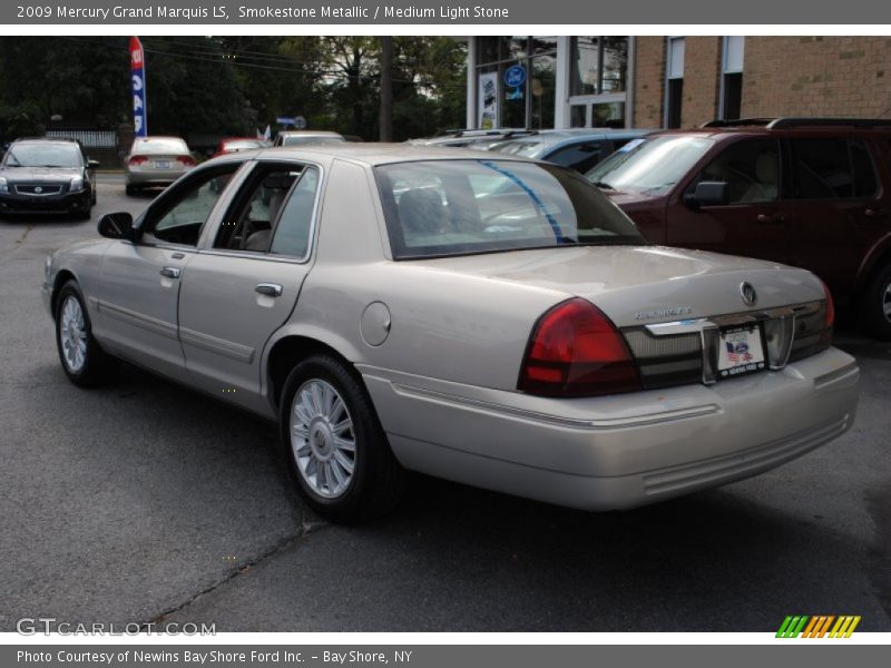 Smokestone Metallic / Medium Light Stone 2009 Mercury Grand Marquis LS