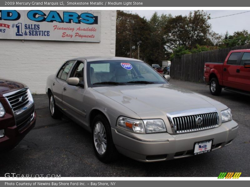 Smokestone Metallic / Medium Light Stone 2009 Mercury Grand Marquis LS