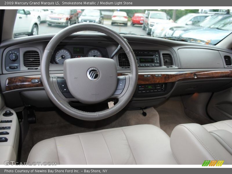 Smokestone Metallic / Medium Light Stone 2009 Mercury Grand Marquis LS
