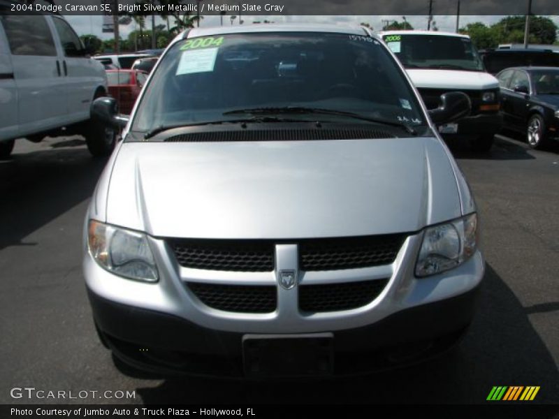 Bright Silver Metallic / Medium Slate Gray 2004 Dodge Caravan SE