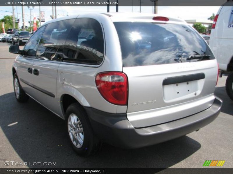 Bright Silver Metallic / Medium Slate Gray 2004 Dodge Caravan SE