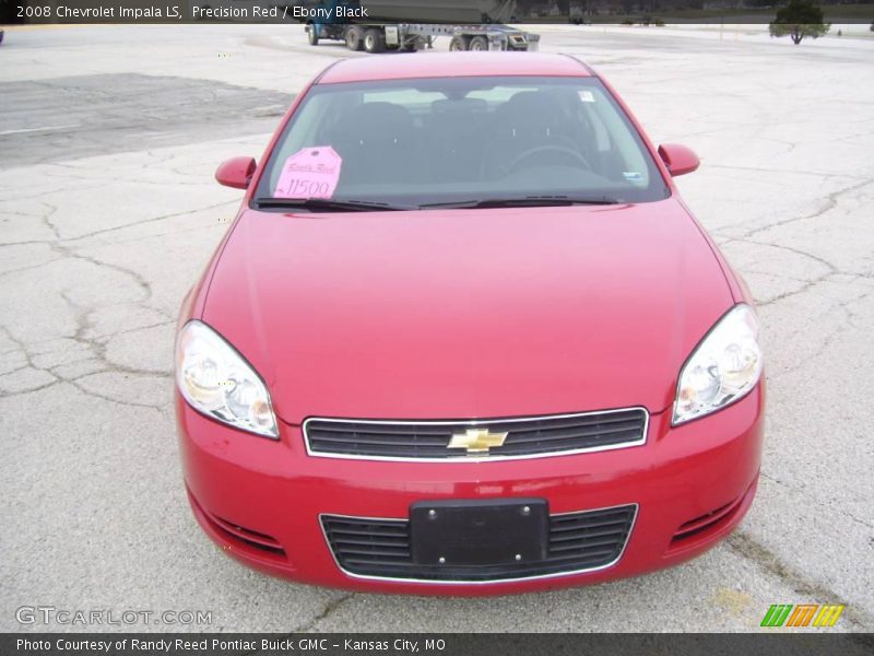 Precision Red / Ebony Black 2008 Chevrolet Impala LS