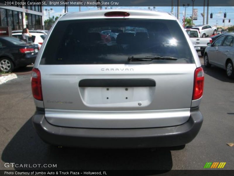 Bright Silver Metallic / Medium Slate Gray 2004 Dodge Caravan SE