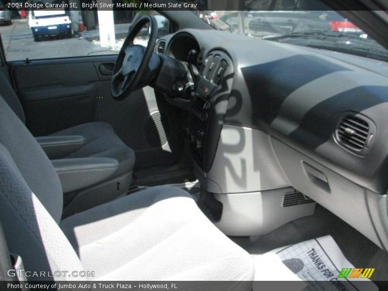Bright Silver Metallic / Medium Slate Gray 2004 Dodge Caravan SE