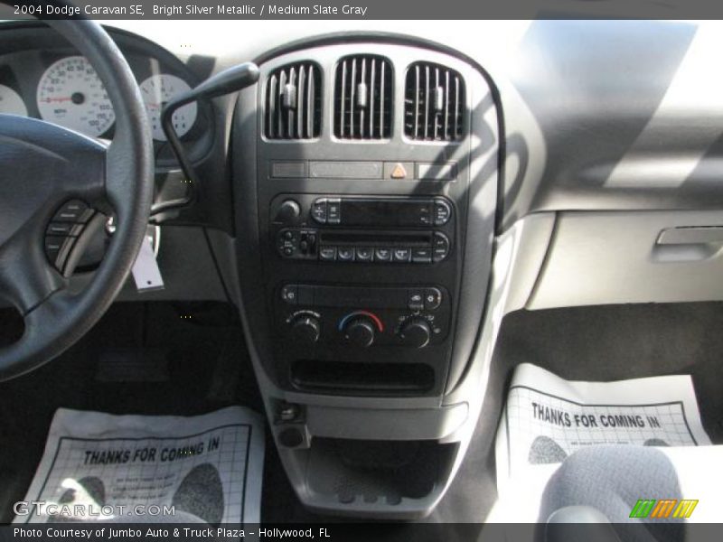 Bright Silver Metallic / Medium Slate Gray 2004 Dodge Caravan SE