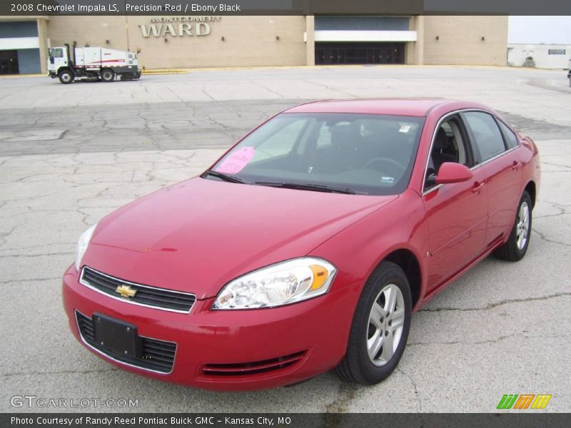 Precision Red / Ebony Black 2008 Chevrolet Impala LS
