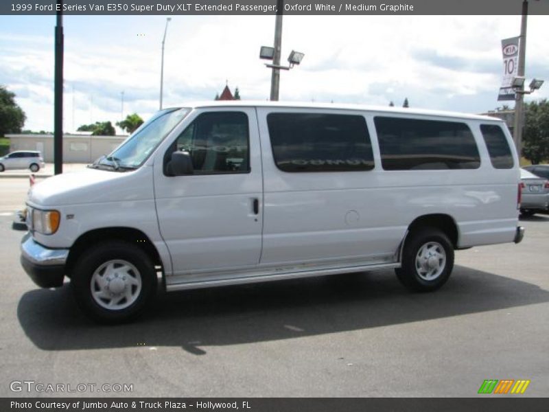  1999 E Series Van E350 Super Duty XLT Extended Passenger Oxford White