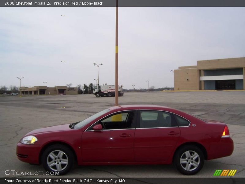 Precision Red / Ebony Black 2008 Chevrolet Impala LS