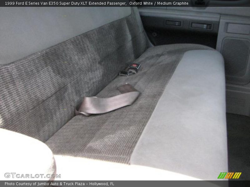 Oxford White / Medium Graphite 1999 Ford E Series Van E350 Super Duty XLT Extended Passenger