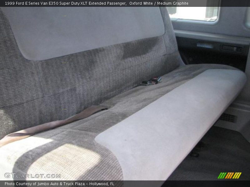 Oxford White / Medium Graphite 1999 Ford E Series Van E350 Super Duty XLT Extended Passenger