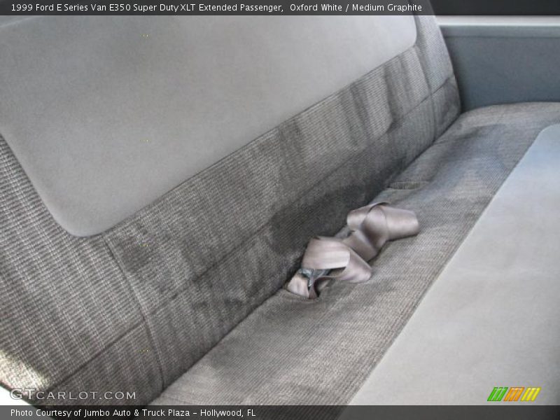 Oxford White / Medium Graphite 1999 Ford E Series Van E350 Super Duty XLT Extended Passenger