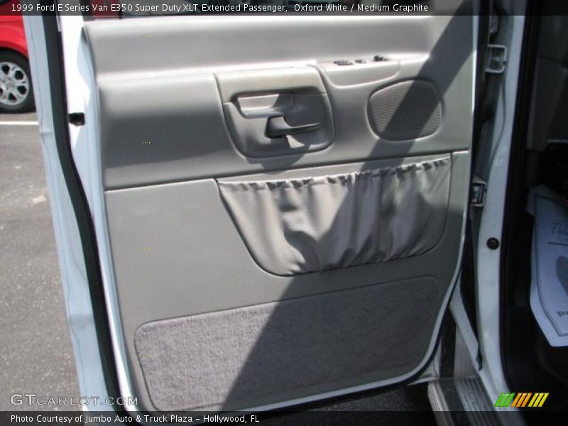 Oxford White / Medium Graphite 1999 Ford E Series Van E350 Super Duty XLT Extended Passenger