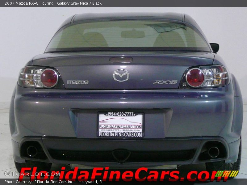 Galaxy Gray Mica / Black 2007 Mazda RX-8 Touring