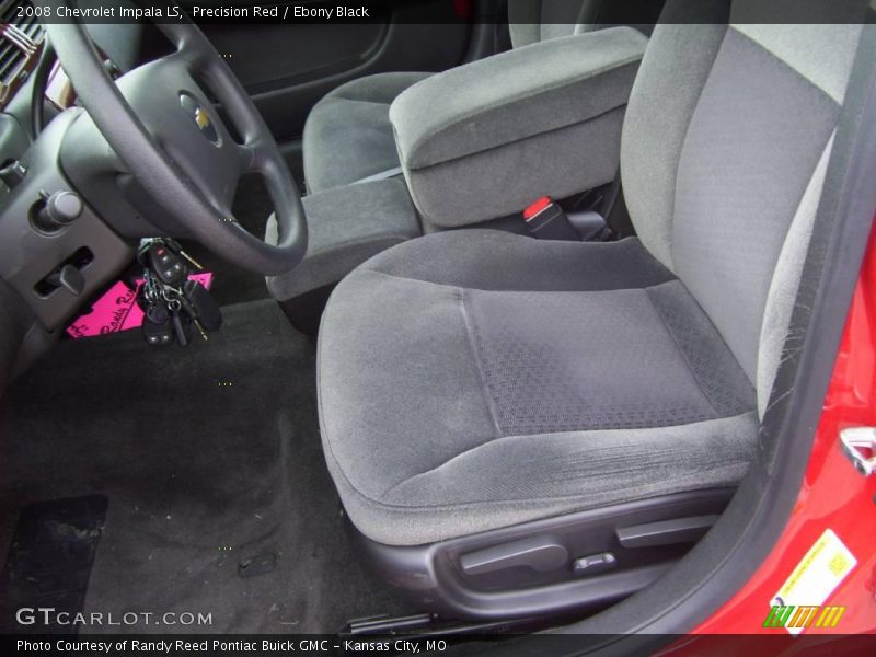 Precision Red / Ebony Black 2008 Chevrolet Impala LS