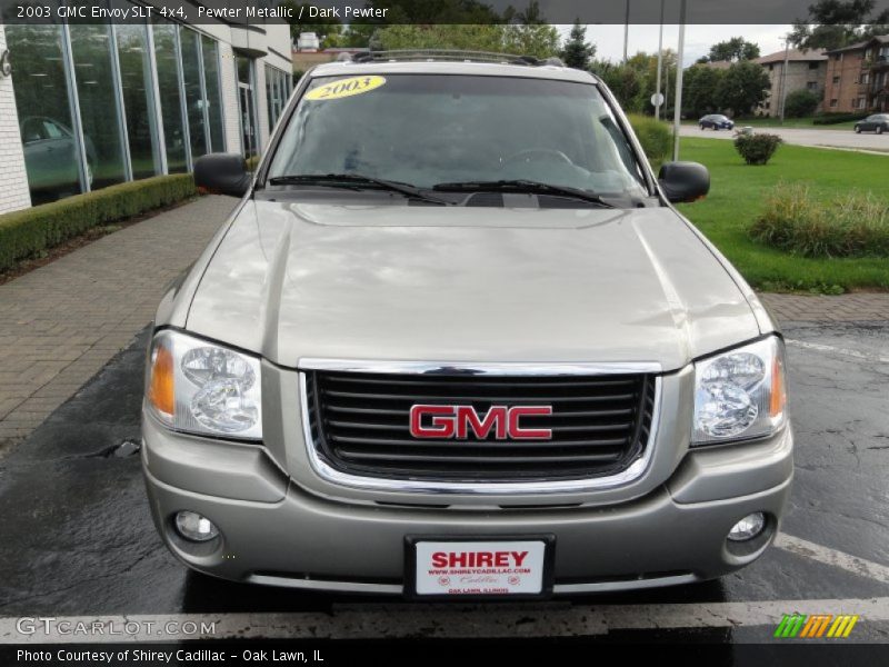 Pewter Metallic / Dark Pewter 2003 GMC Envoy SLT 4x4