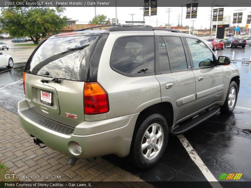 Pewter Metallic / Dark Pewter 2003 GMC Envoy SLT 4x4