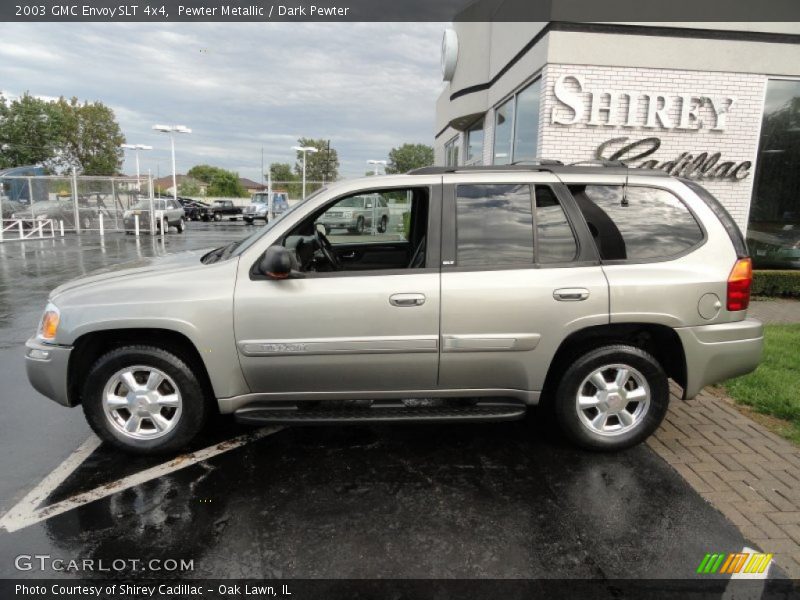 Pewter Metallic / Dark Pewter 2003 GMC Envoy SLT 4x4