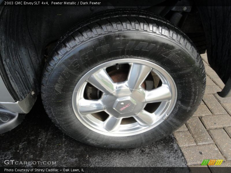 Pewter Metallic / Dark Pewter 2003 GMC Envoy SLT 4x4