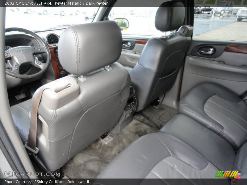 Pewter Metallic / Dark Pewter 2003 GMC Envoy SLT 4x4