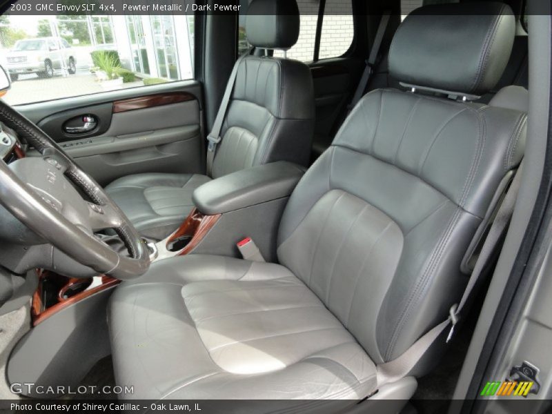 Pewter Metallic / Dark Pewter 2003 GMC Envoy SLT 4x4