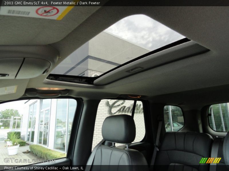 Pewter Metallic / Dark Pewter 2003 GMC Envoy SLT 4x4