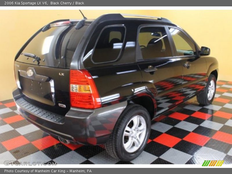 Black Cherry / Black 2006 Kia Sportage LX V6