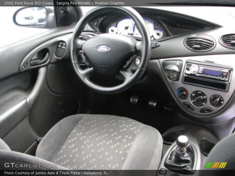 Dashboard of 2002 Focus ZX3 Coupe