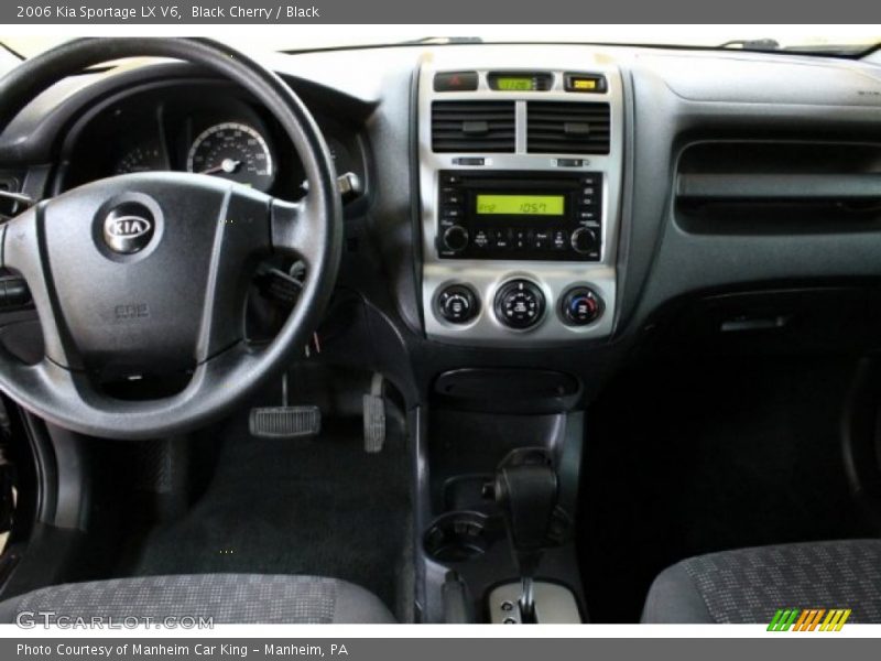 Black Cherry / Black 2006 Kia Sportage LX V6