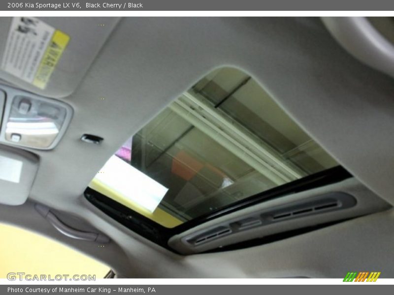 Black Cherry / Black 2006 Kia Sportage LX V6