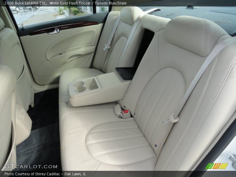 White Gold Flash Tricoat / Tuxedo Blue/Shale 2006 Buick Lucerne CXL