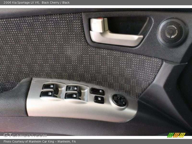 Black Cherry / Black 2006 Kia Sportage LX V6