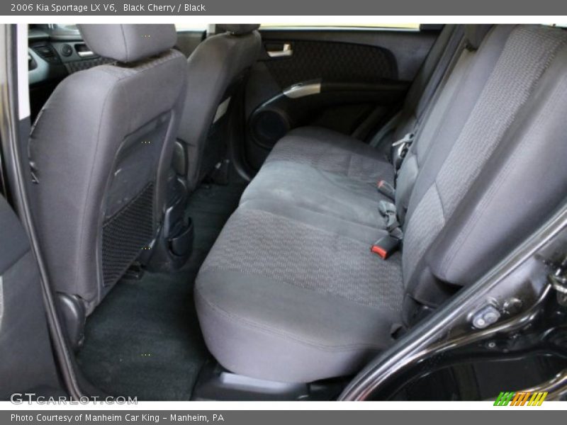 Black Cherry / Black 2006 Kia Sportage LX V6