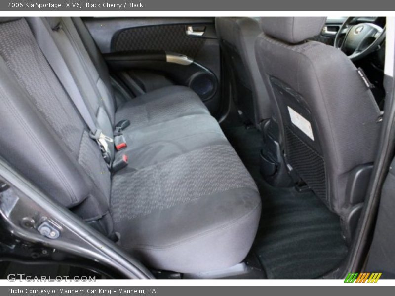 Black Cherry / Black 2006 Kia Sportage LX V6