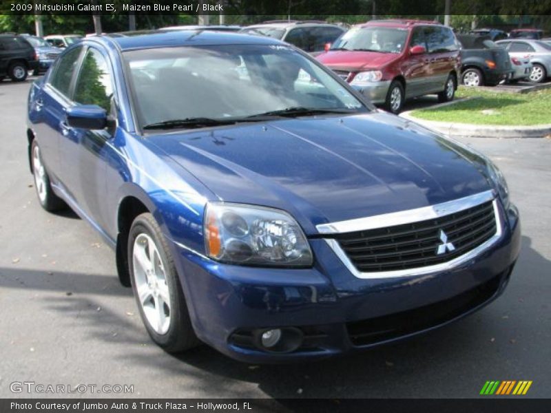 Maizen Blue Pearl / Black 2009 Mitsubishi Galant ES