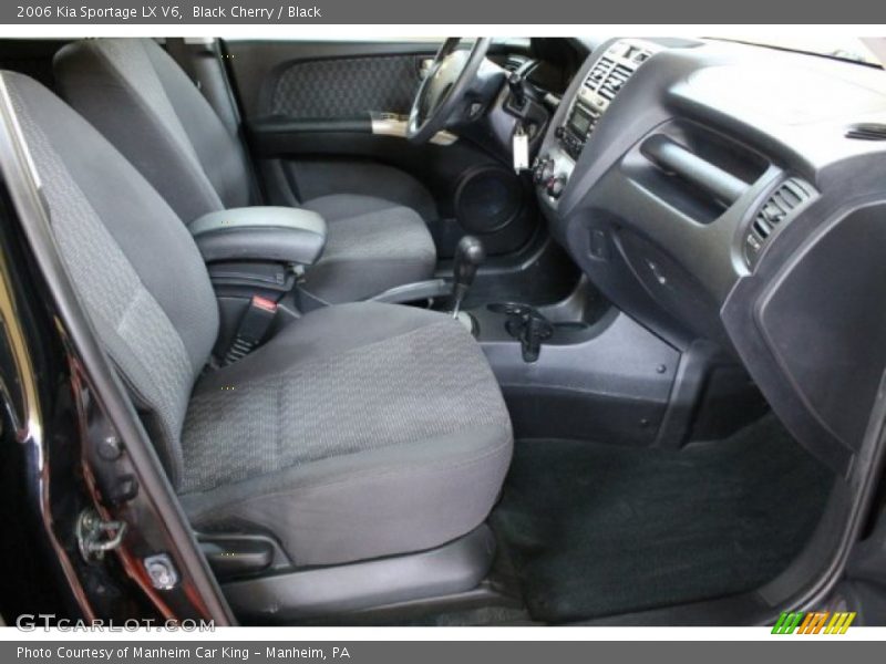 Black Cherry / Black 2006 Kia Sportage LX V6