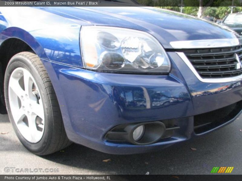 Maizen Blue Pearl / Black 2009 Mitsubishi Galant ES