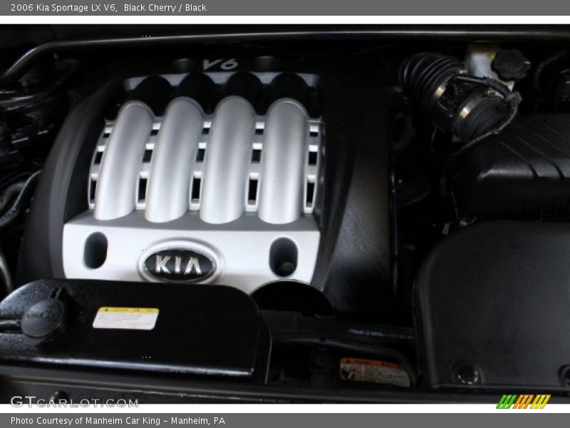 Black Cherry / Black 2006 Kia Sportage LX V6