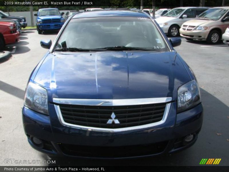 Maizen Blue Pearl / Black 2009 Mitsubishi Galant ES