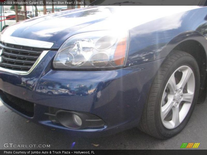 Maizen Blue Pearl / Black 2009 Mitsubishi Galant ES