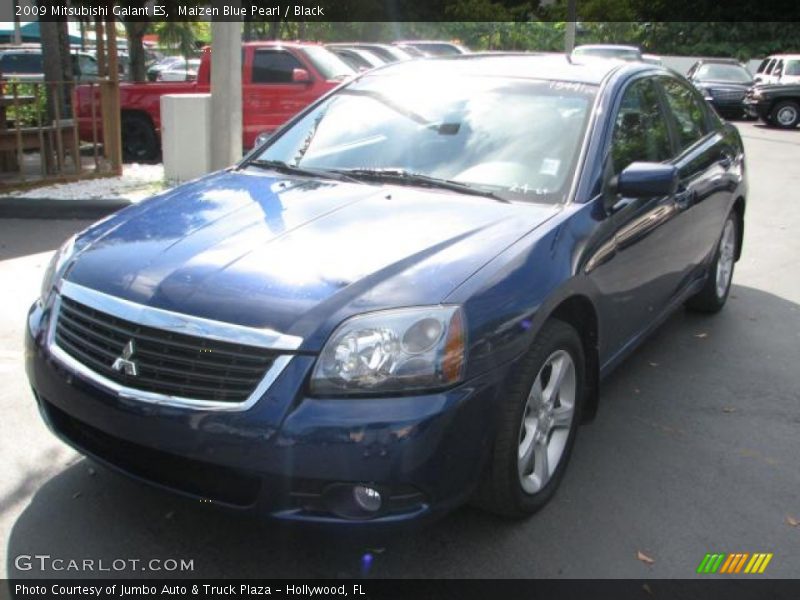 Maizen Blue Pearl / Black 2009 Mitsubishi Galant ES